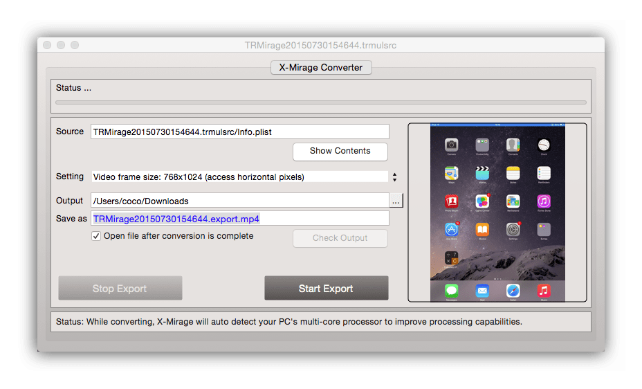 x mirage mac keygen app